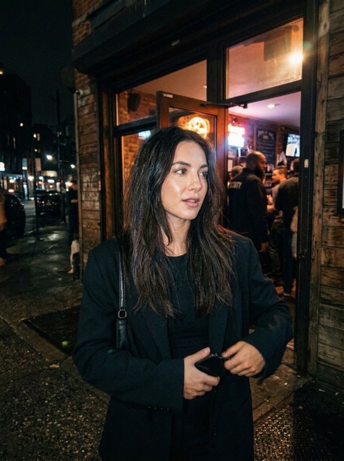 Night Flash: the edit, compared with the original photo